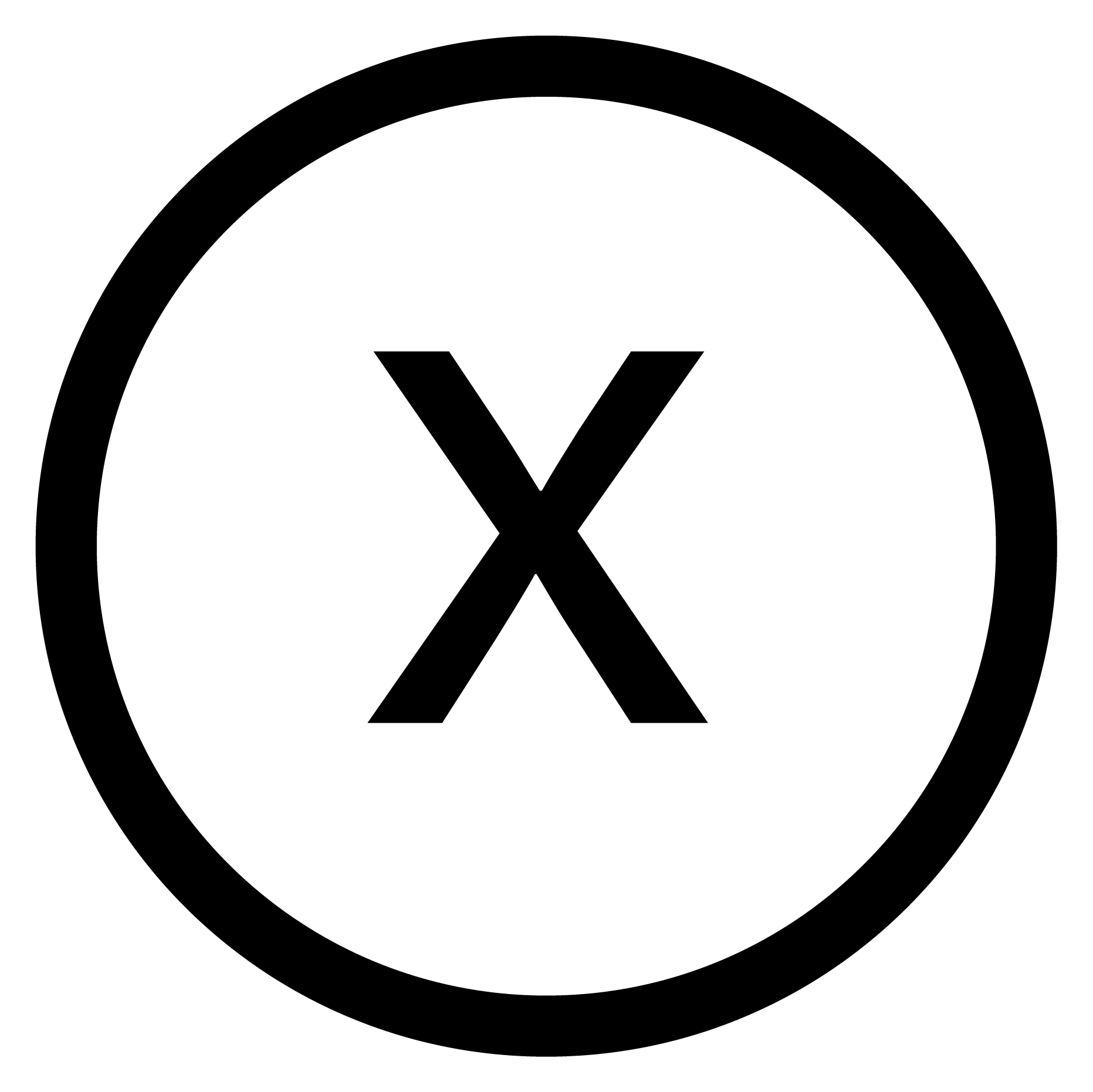 close button